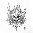 ryuk tattoo design idea
