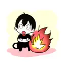 Jiji with Calcifer tattoo design idea