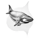 human orca tattoo design idea