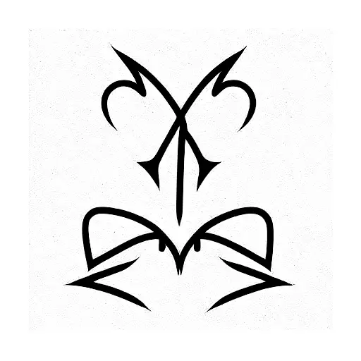 Mom sister corazon tattoo design idea