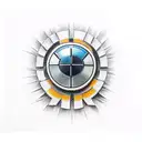 BMW e36 tattoo design idea