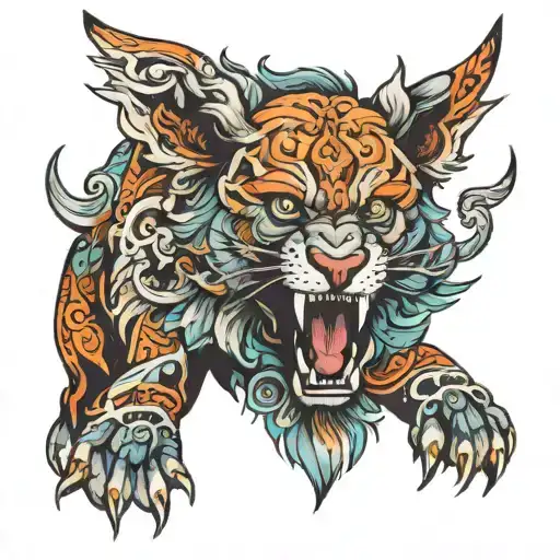 norway northern wild tattoo design idea