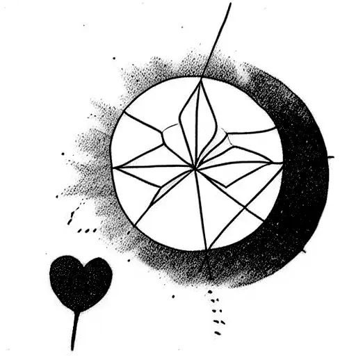 make a simple tattoo as a tribute to the band Bon Iver tattoo design idea