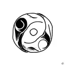 Bear yinyang tattoo design idea