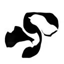 Bear yinyang tattoo design idea