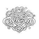 Love Keeps No record of wrongs tattoo design idea