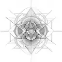 infinite gratitude tattoo design idea