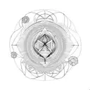 infinite gratitude tattoo design idea