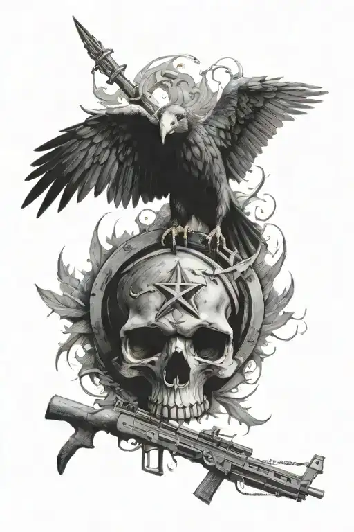if you want peace prepare for war tattoo" tattoo design idea