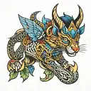 babylon tattoo design idea