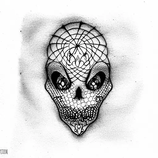 ghoul tattoo design idea