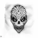ghoul tattoo design idea