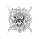 eternal life  tattoo design idea