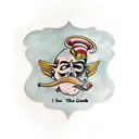 "Kiss the cook" tattoo design idea