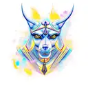 Anubis tattoo design idea