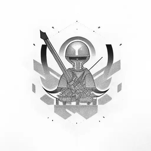 Combine elements from your favorite television series and books tattoo design idea