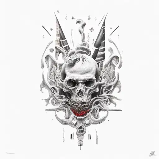 the sound of madness tattoo design idea