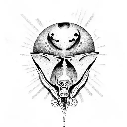 Skull Skin Tribal Tattoo Alien' Men's Premium T-Shirt | Spreadshirt