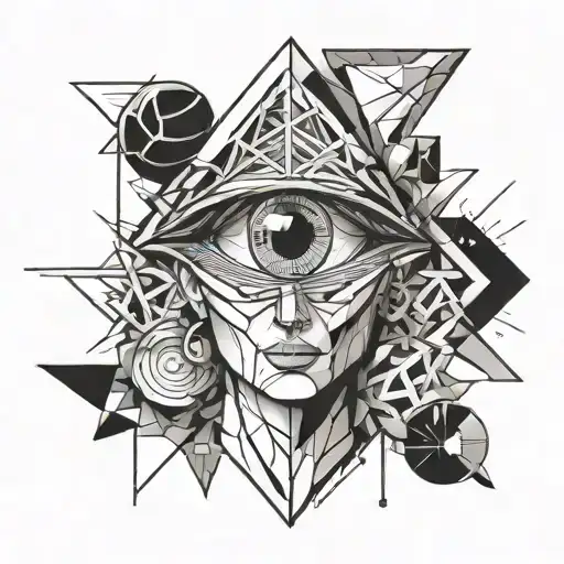 eye surgeon concept tattoo design idea