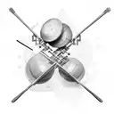 drums tattoo design idea