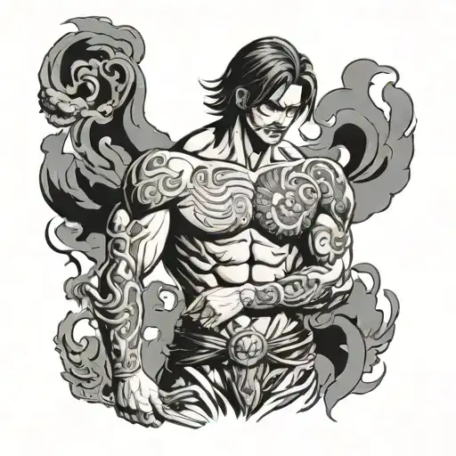 sin of pride escanor tattoo tattoo design idea