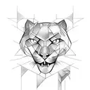Panther tattoo design idea