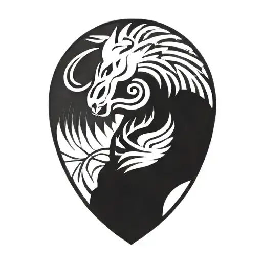 Strength endurance   tattoo design idea