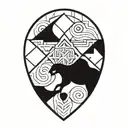 Strength endurance   tattoo design idea