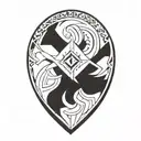 Strength endurance   tattoo design idea