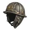  firefighter leather helmet  tattoo design idea
