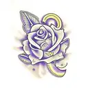 Lavender tattoo design idea