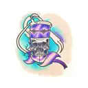 Lavender tattoo design idea