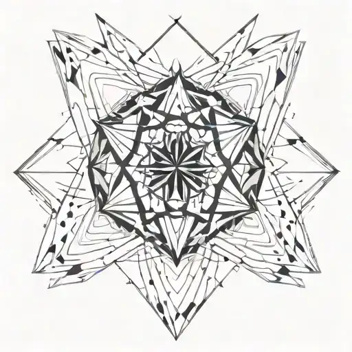 super nova explosion tattoo design idea