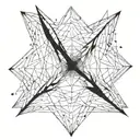 super nova explosion tattoo design idea