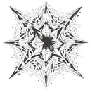 super nova explosion tattoo design idea