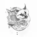 Olive Branch tattoo design idea