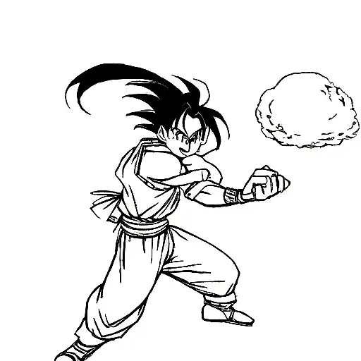 Gohan tattoo design idea