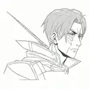 levi Ackerman attack on titan tattoo design idea