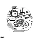 sushi tattoo design idea