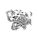 sushi tattoo design idea