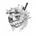 mapa de pubg tattoo design idea