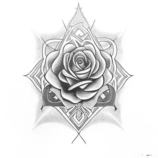 labyrinth David Bowie flower Harry Potter  tattoo design idea