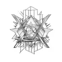 letter vs design  tattoo design idea