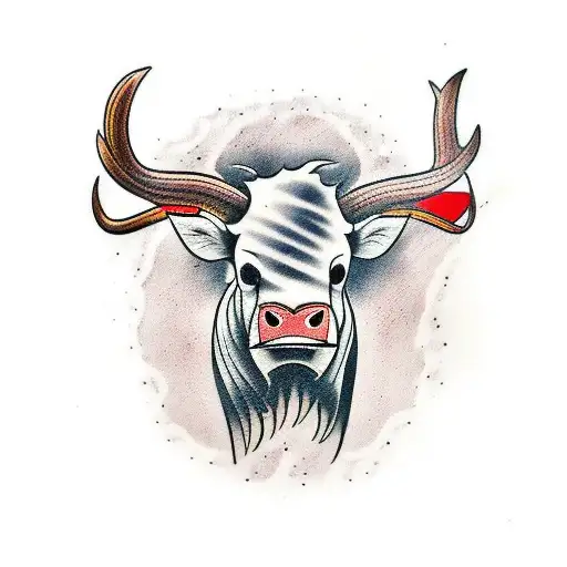 tauros tattoo design idea