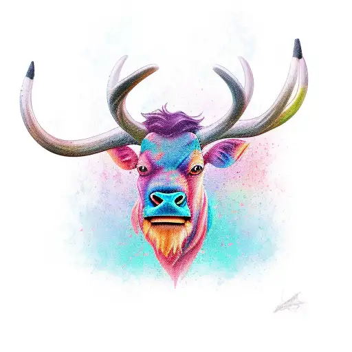 tauros tattoo design idea