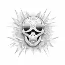 post malone tattoo design idea