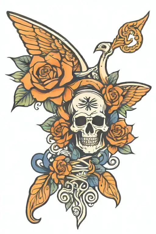 navy suicide awareness tattoo design idea