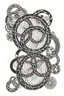 Olympic rings   tattoo design idea