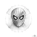 peter parker tattoo design idea
