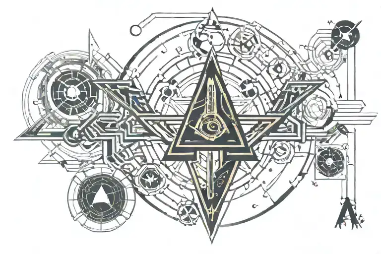 make a font for the text "andromeda" tattoo design idea